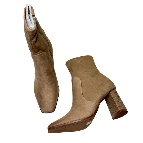 Dolce Vita Taupe Petya Bootie NEW Size 10 - Picture 2 of 9
